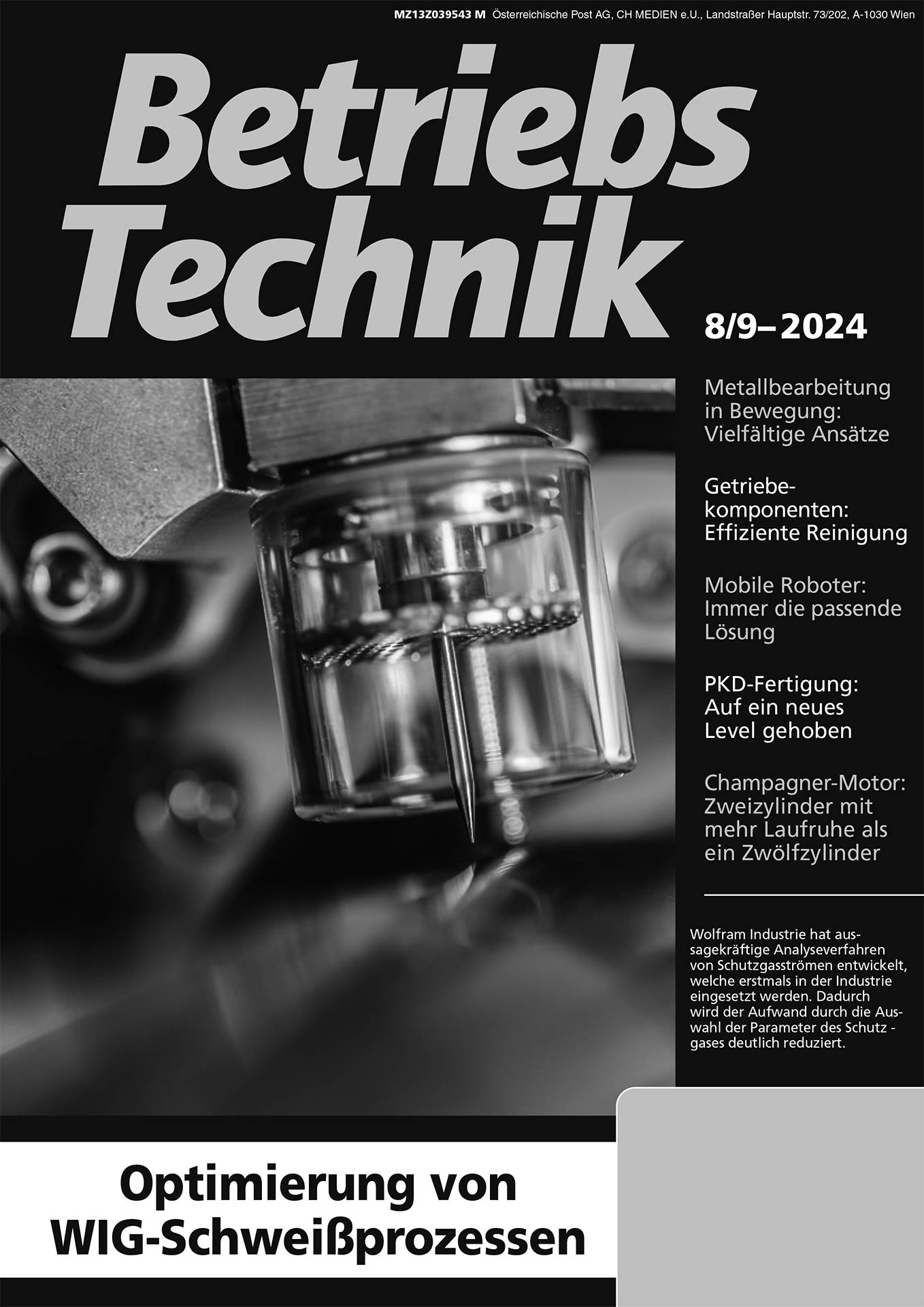 Wolfram Industrie Presse Betriebs Technik