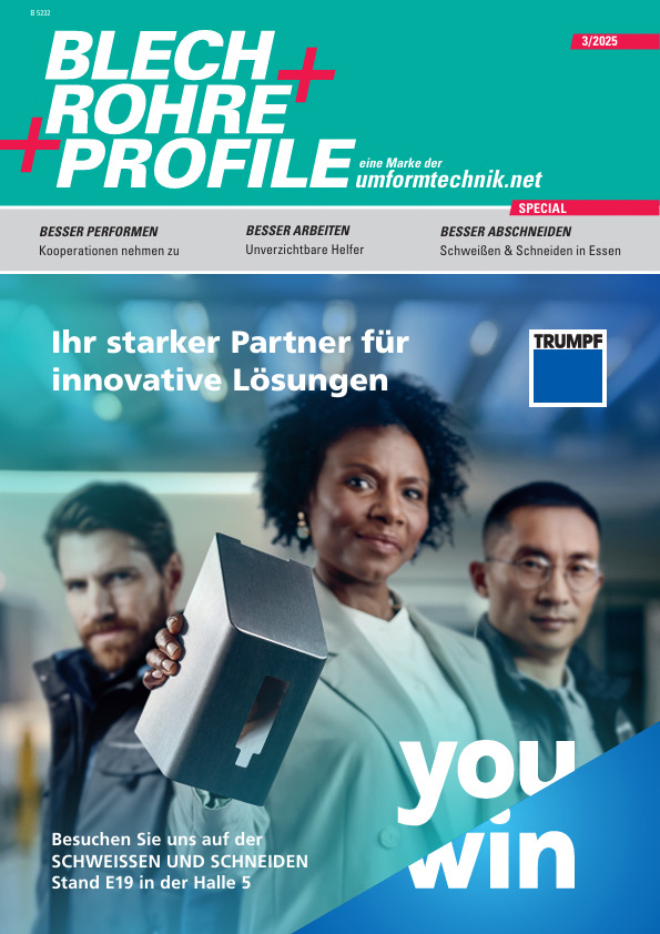 Blech Rohre Profile Cover Ausgabe 3 - 2025